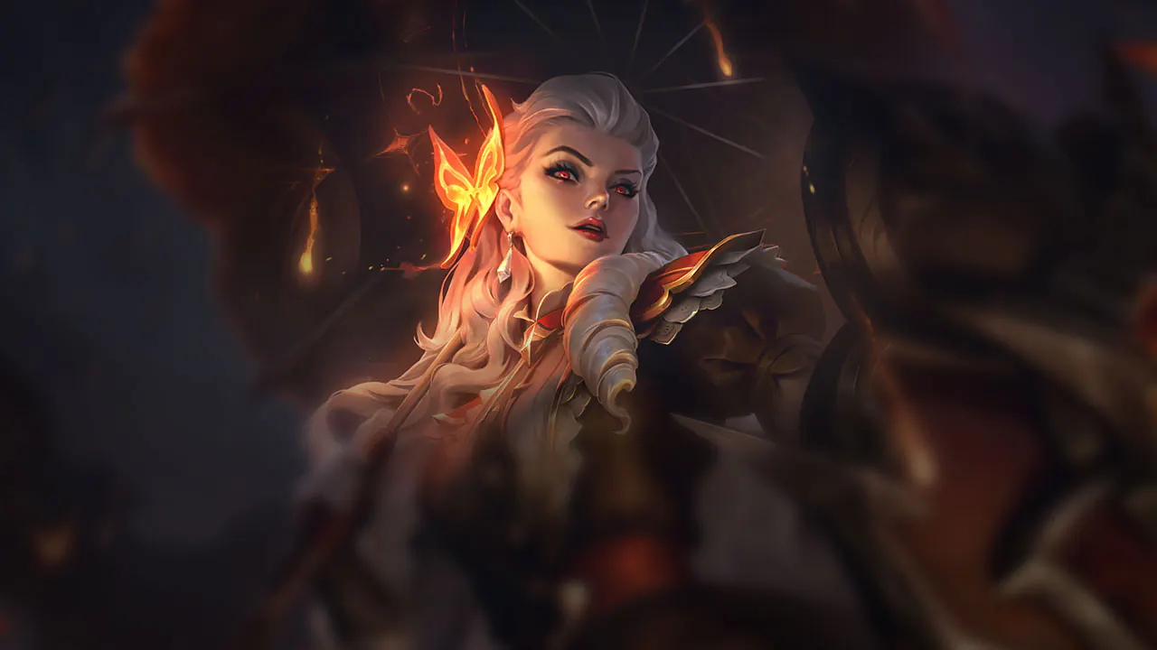 High Noon Leona splash art