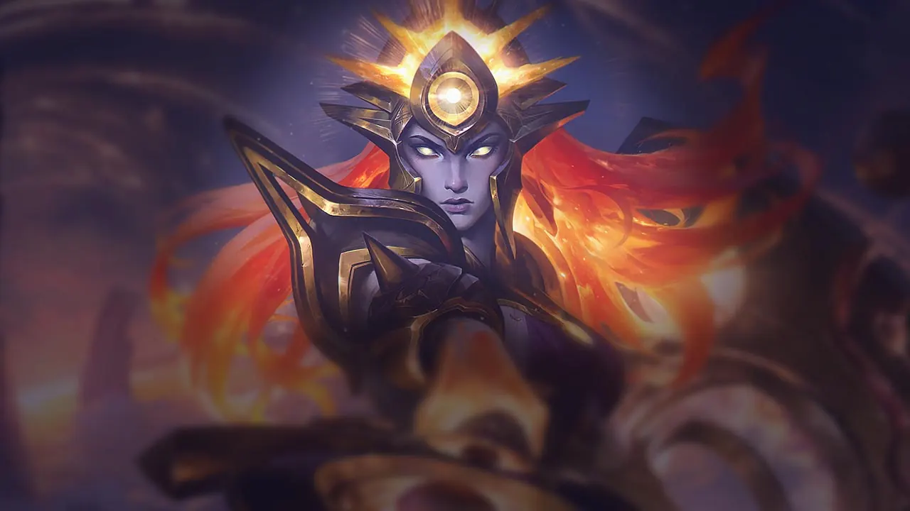 Eternal Aspect Leona splash art