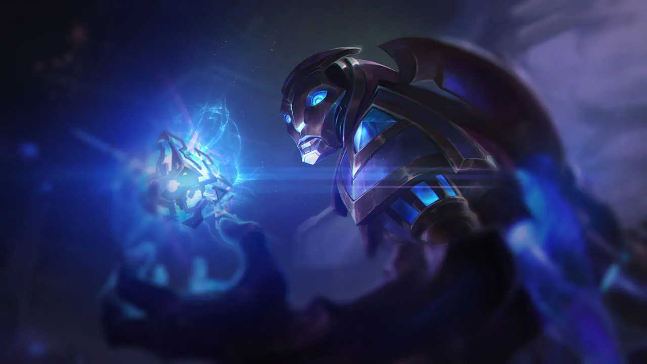 Hextech Malzahar splash art