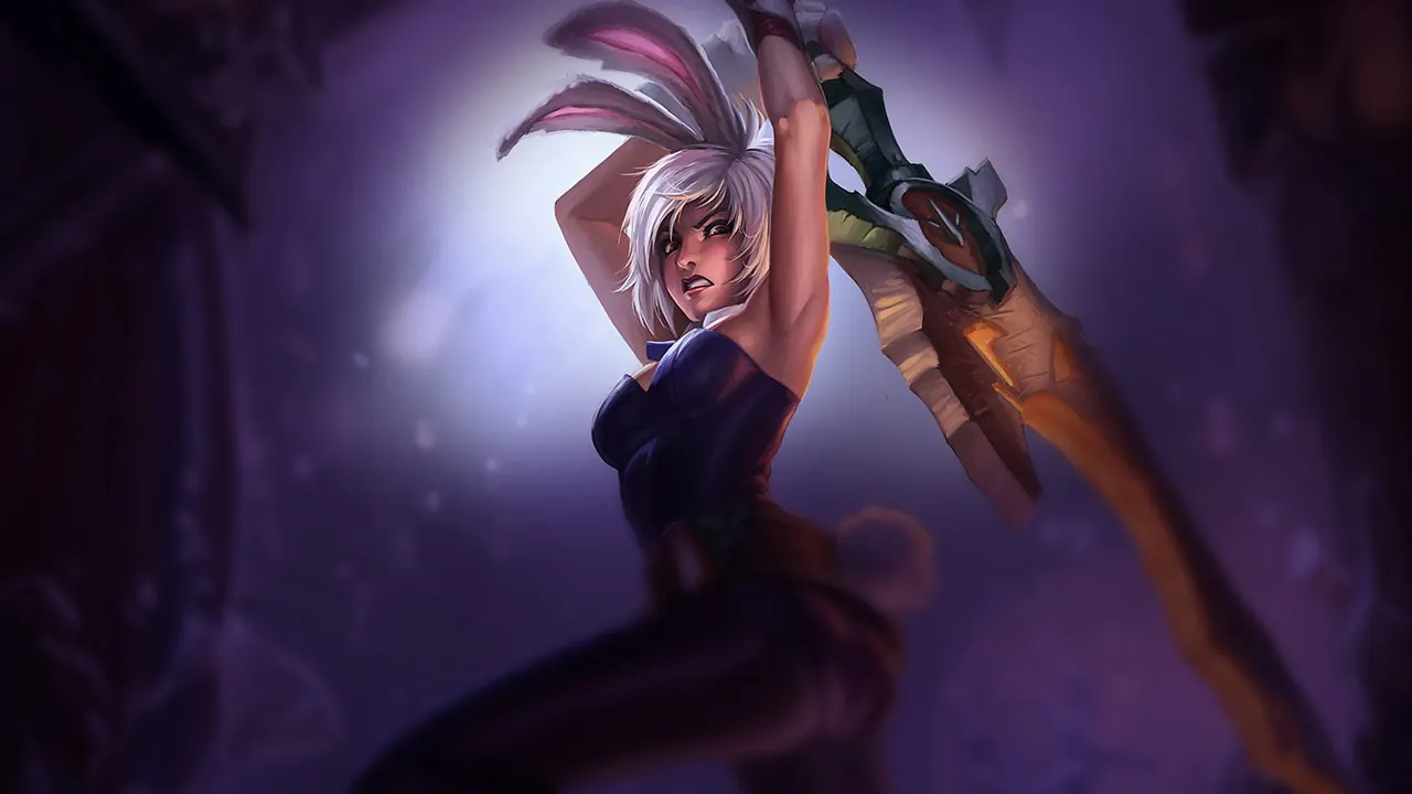 Battle Bunny Riven splash art