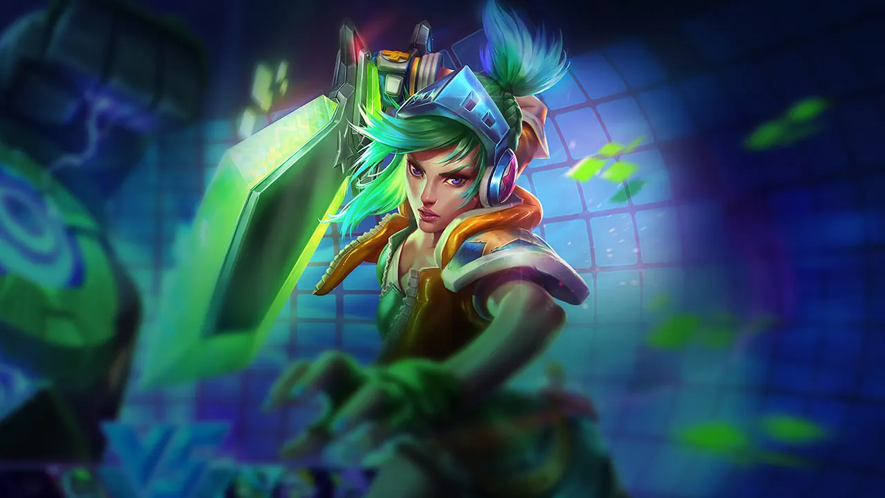 Arcade Riven splash art