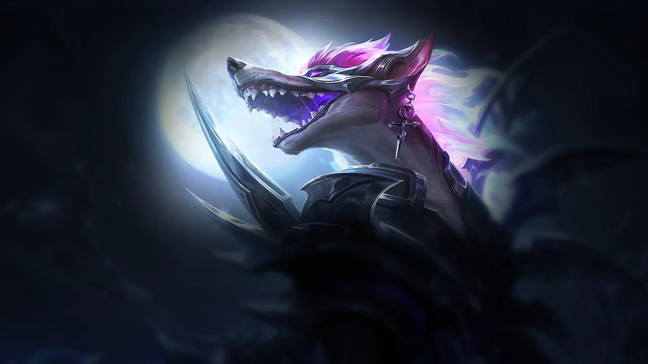 Warhound Naafiri splash art
