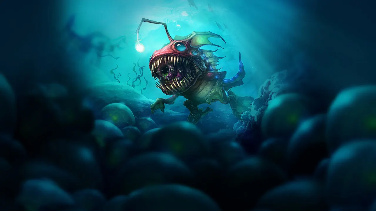 Deep Sea Kog'Maw splash art