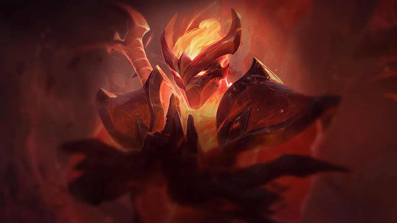 Infernal Shen splash art