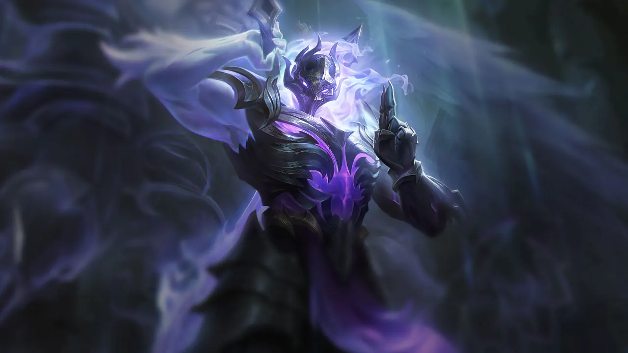 Ashen Guardian Shen splash art